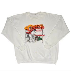 90s Vintage Boston sweatshirt